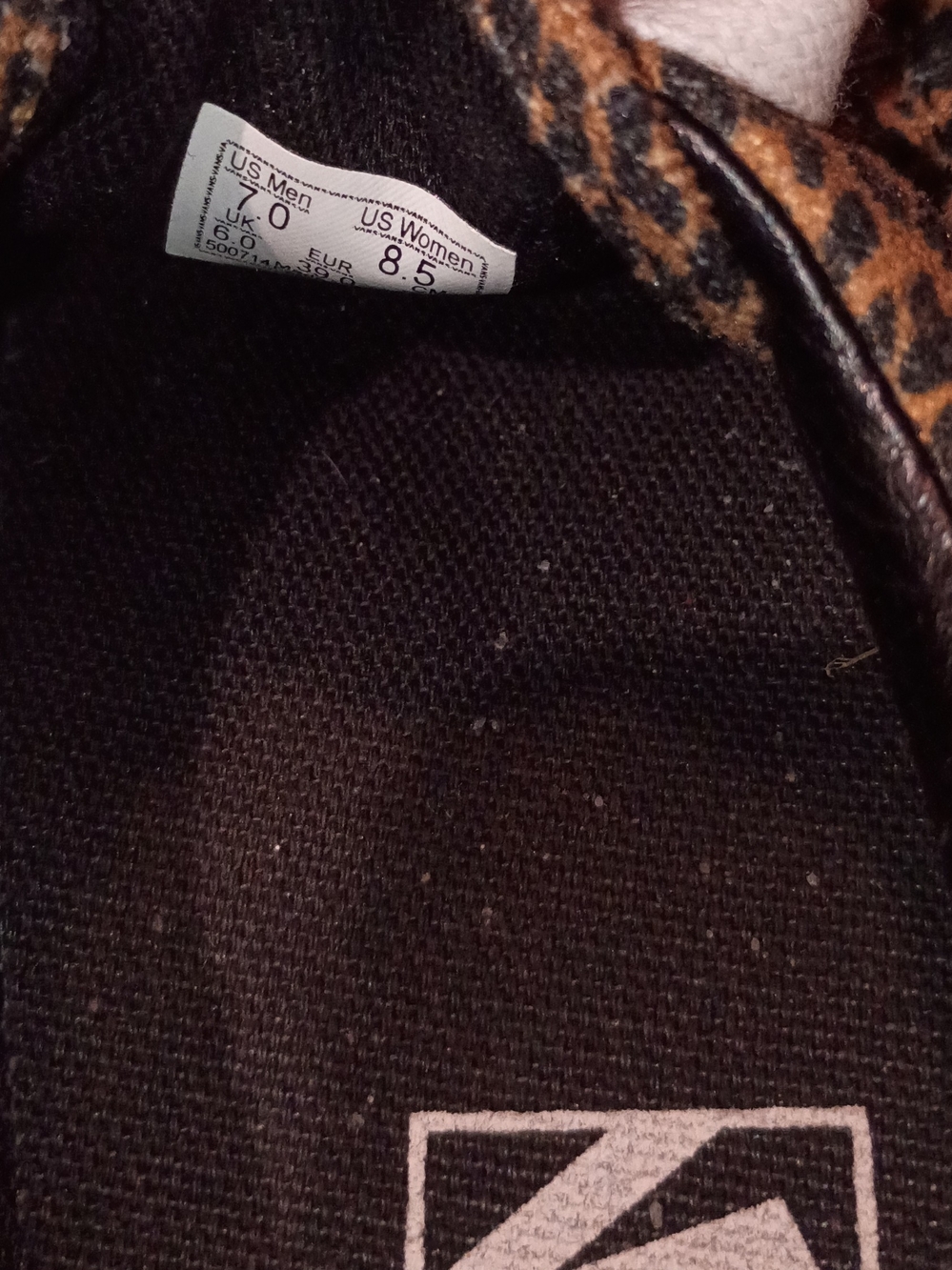 Vans Leopard Print Authentic Sneakers - NWOB - Picture 5 of 5